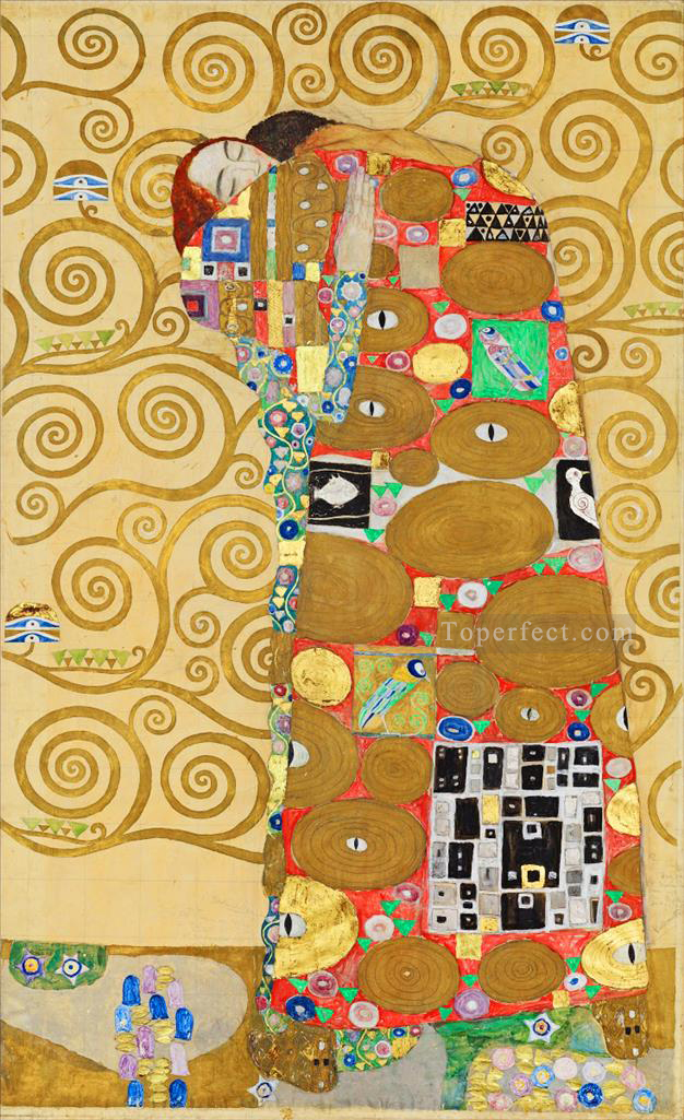 The Tree of Life Stoclet Frieze right Gustav Klimt Peintures à l'huile